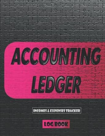 accounting ledger incomes and expenses tracker log book 1st edition thinhinane edit 979-8430877095