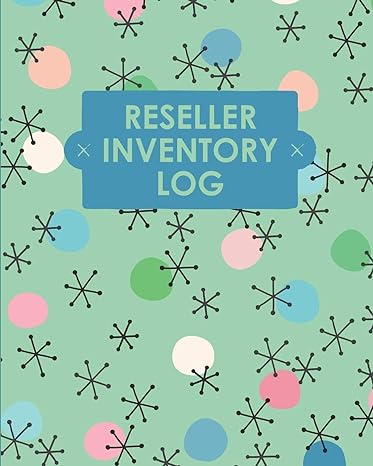 reseller inventory log 1st edition teresa rother 1953557317, 978-1953557315