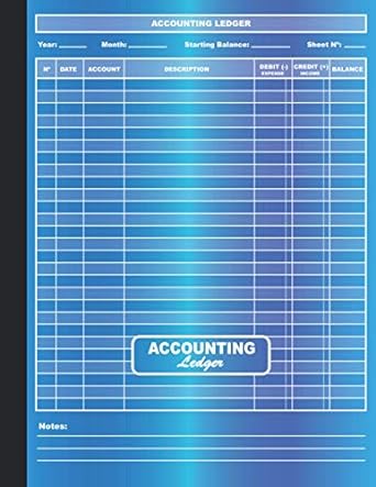 accounting ledger 1st edition luna lush publishing 979-8566553573