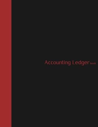 accounting ledger book 1st edition mrt business 979-8759847434