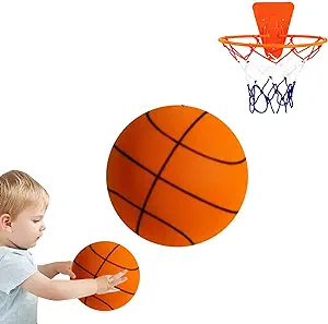qmisify quiet basketball size 7 high density foam indoor activities  ?qmisify b0cm95hzbp