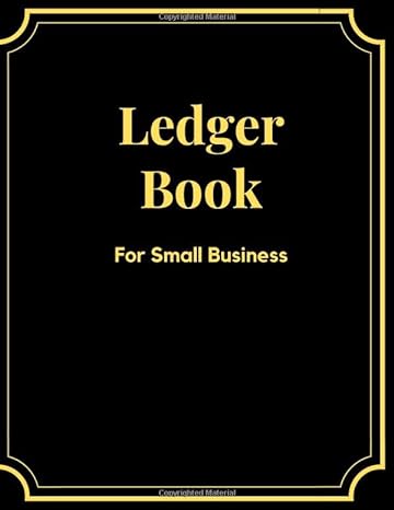 ledger book for small business 1st edition creative planners 979-8671411256