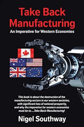 take back manufacturing an imperative for western economies 1st edition nigel southway 0228872235,