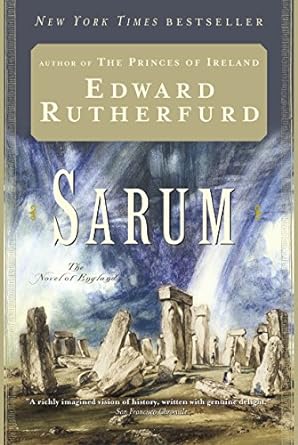 sarum the novel of england 1st edition edward rutherfurd 978-0449000724