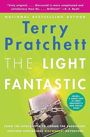 the light fantastic a discworld novel 1st edition terry pratchett 0060855886, 978-0060855888