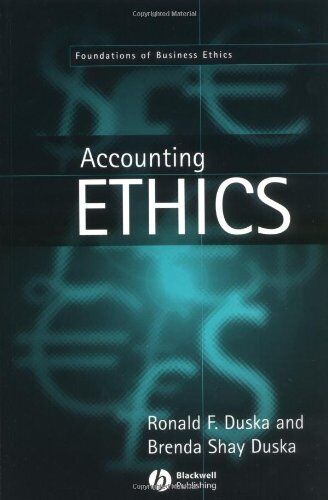 accounting ethics 1st edition ronald f. duska, brenda shay duska 0631216510, 0631216510, 9780631216513