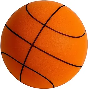 ‎generic new indoor quiet training ball foam lightweight low noise basketball for indoor activities 