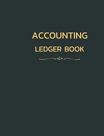 accounting ledger book 1st edition manny ros 979-8453072095