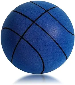 Saingace Silent Basketball Dribbling Indoor Hush Handle Foam Basketball Easy To Grip