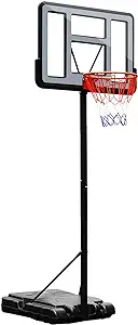 formula sports basketball hoop 4 9 10ft adjustable height portable basketball hoops stand system 44 inch 
