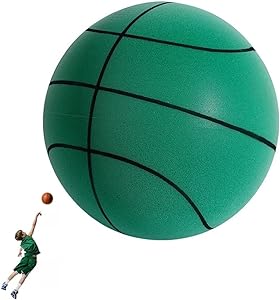 ‎gvxox 2023 new silent basketball indoor training ball for children high density foam ball  ‎gvxox