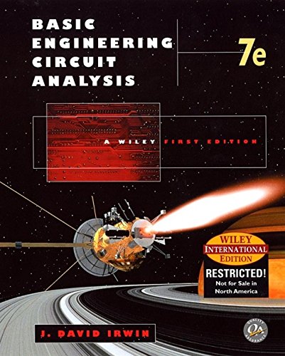 basic engineering circuit analysis 7th edition j. david irwin 0471380490, 9780471380498