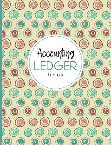 accounting ledger book 1st edition samart press 979-8451335642