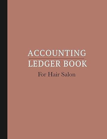 accounting ledger book for hair salon 1st edition may green 979-8522513603