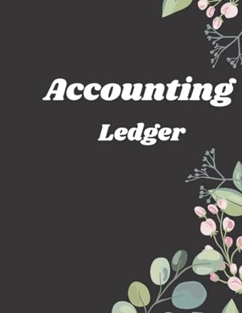 accounting ledger 1st edition pika art 979-8752922527