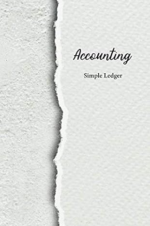 accounting simple ledger 1st edition tomas domain 1097554368, 978-1097554362