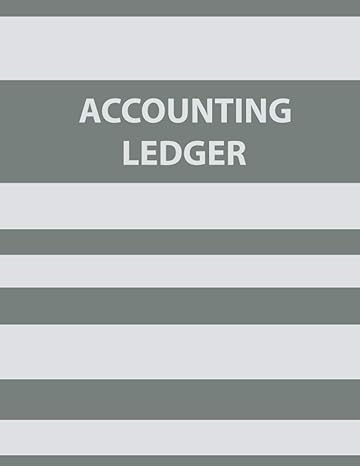 accounting ledger 1st edition oumaima daham 979-8587502925