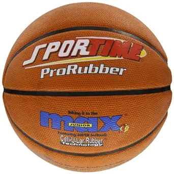 sportimemax prorubber basketball junior 27 1/2 inch 017075 sportime b0042sysn6