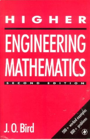 higher engineering mathematics 2nd edition j. o. bird 0750626275, 9780750626279