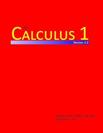 calculus 1 3rd edition dr. gregory hartman 1514225158, 978-1514225158