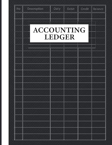 accounting ledger 1st edition moni press publishing 979-8587698925