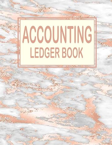 accounting ledger book 1st edition oliver log book 979-8598235775