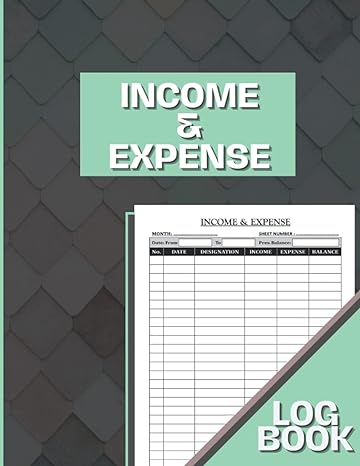income and expense log book 1st edition elha elegant press tracker 979-8799163501