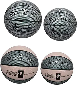 kombiuda 1 set glow basketball pu basketball luminous aldult accessories 24.6x24.6x24.6cm  ‎kombiuda
