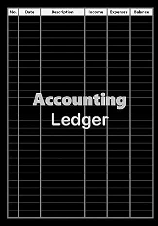 accounting ledger 1st edition jinane publishing 979-8665585581