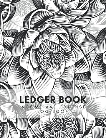 Ledger Book Income And Expense Log Book