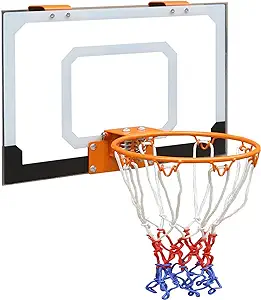 rakon indoor children adult door mini basketball hoop with pump and basketball orange  ?rakon b0bv5m1wvj