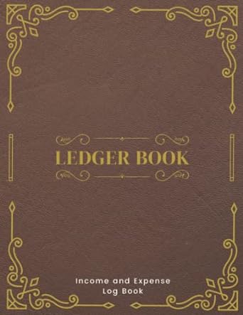 ledger book income and expense log book 1st edition classy ledger books 979-8410494380
