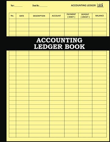 accounting ledger book 1st edition ilhaya press 979-8454604394