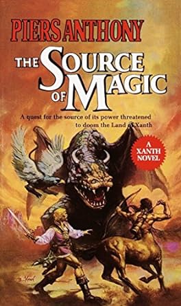 source of magic 1st edition piers anthony 0345350588, 978-0345350589