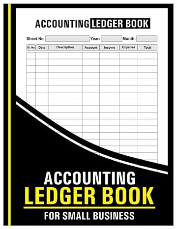 accounting ledger book for small business 1st edition wendy brinton 979-8987211953