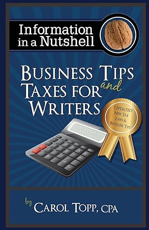 Business Tips And Taxes For Writers