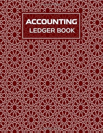 accounting ledger book 1st edition svr accounting 979-8636195634