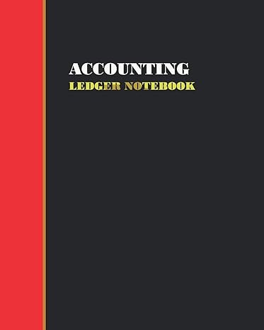 accounting ledger notebook 1st edition donna j. account book 1093337435, 978-1093337433