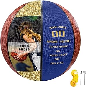 tuoxiukan customized personalized basketball youth indoor outdoor size 27 5  ‎tuoxiukan b0bzc243l2