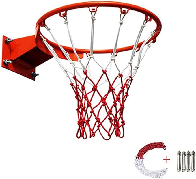 lhmyhhh basketball frame wall mounted solid spring with net  lhmyhhh b08r419czn