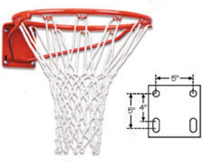 first team ft170 heavy duty front mount fixed basketball rim  ‎first team b001amjbck