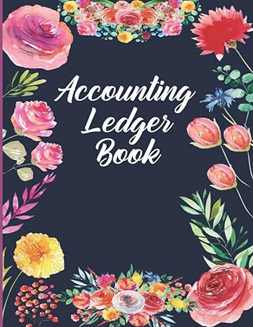 accounting ledger book 1st edition professional log books 979-8437255834