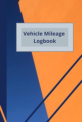 vehicle mileage logbook 1st edition fiona anglin davis 979-8740393568