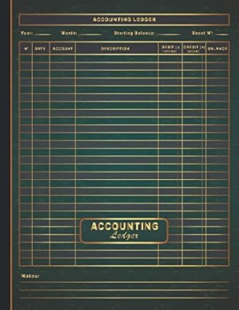 accounting ledger 1st edition luna lush publishing 979-8566145006