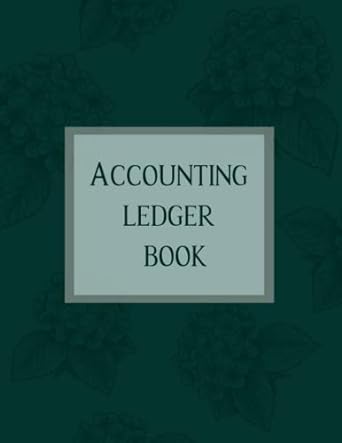 accounting ledger book 1st edition accounting accessories 979-8491617449
