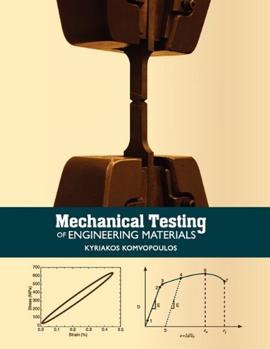 mechanical testing of engineering materials 1st edition kyriakos komvopoulos 1609279204, 9781609279202