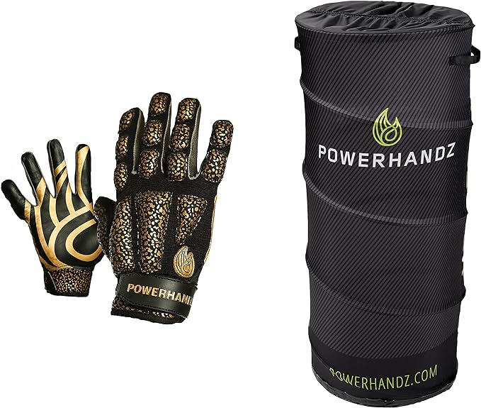 powerhandz basketball training bundle pop up defender and weighted anti grip basketball gloves  ?powerhandz