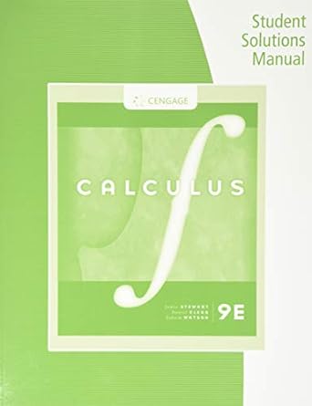 student solutions manual  calculus 9th edition james stewart ,daniel k. clegg ,saleem watson 0357043146,