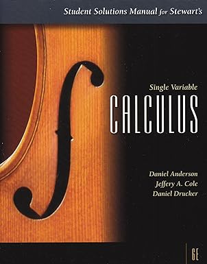 student solutions manual single variable calculus 6th edition james stewart 0495012343, 978-0495012344