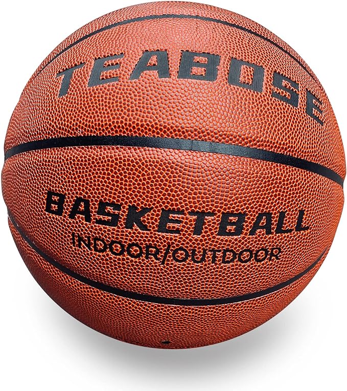 teabose basketball 29 5 outdoor indoor for youth leather ball official size 7 basketballs  ?teabose b0bhq8z5s2